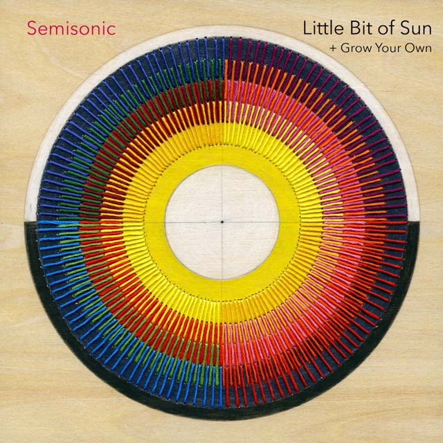 Album cover for Semisonic's two songs: "Little Bit of Sun" and "Grow Your Own"